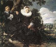 Married Couple in a Garden WGA, Frans Hals